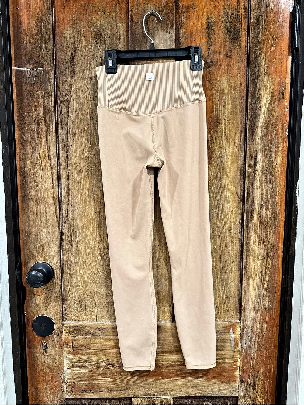 Vuori Rib Studio Legging Beige Leggings Size 12M